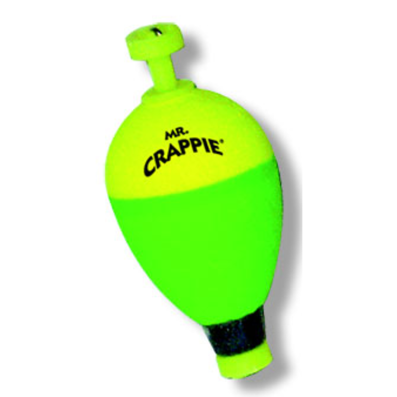 Betts Mr. Crappie Snappers Pear Foam Floats - Weighted - 2pk